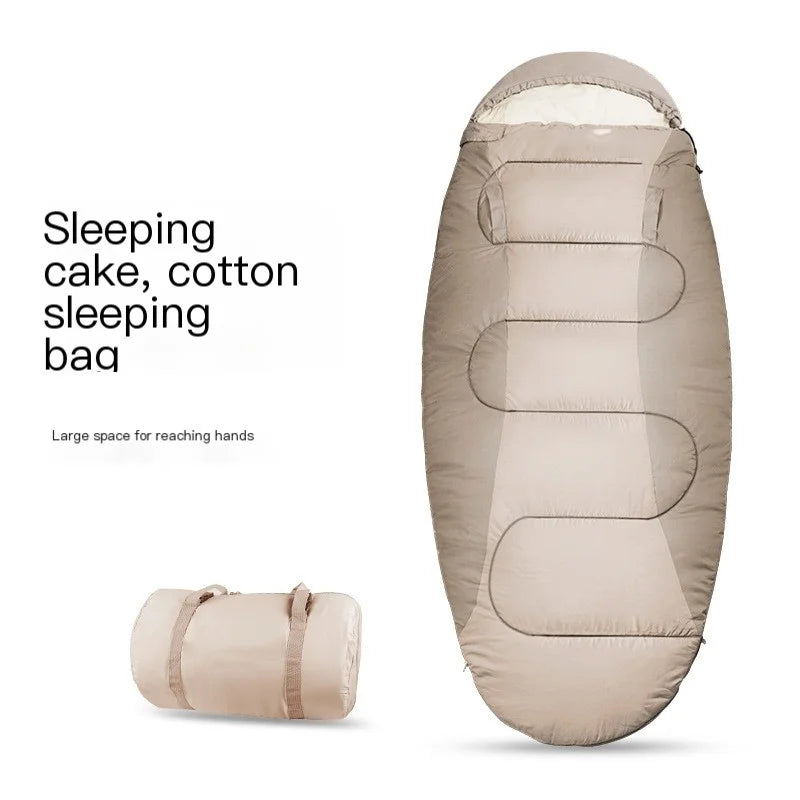 Outdoor Camping Sleeping Bag PS200 Cotton Ultralight Waterproof Winter