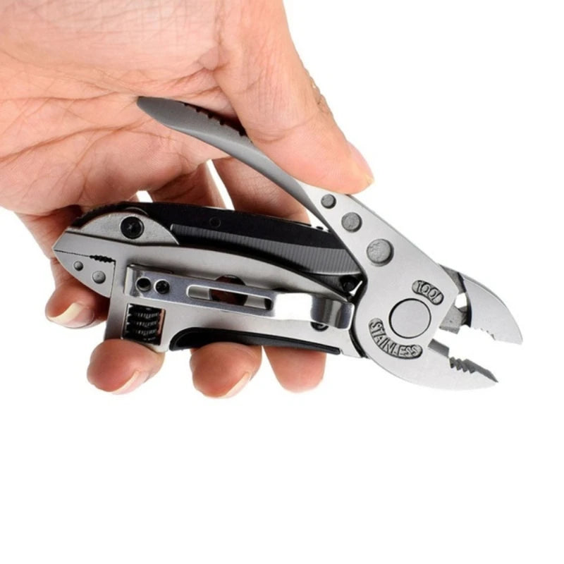 Multi-tool Survival Knife Multi Tool Set Purpose Adjustable Wrench