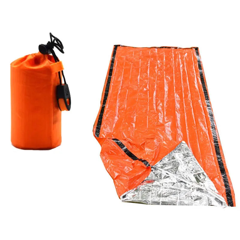 Emergency Waterproof Survival Sleeping Bag – Thermal Mylar Outdoor Shelter