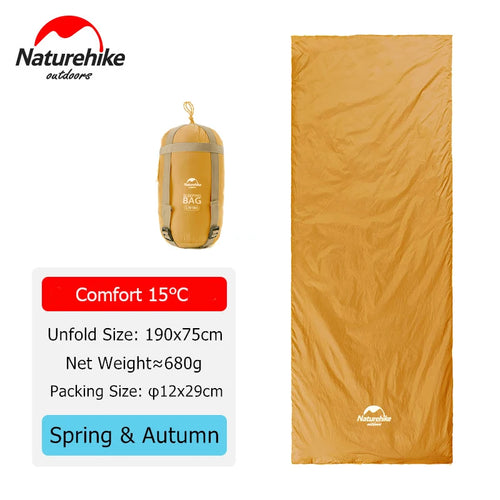 Naturehike Sleeping Bag Ultralight Waterproof Cotton Sleeping Bag