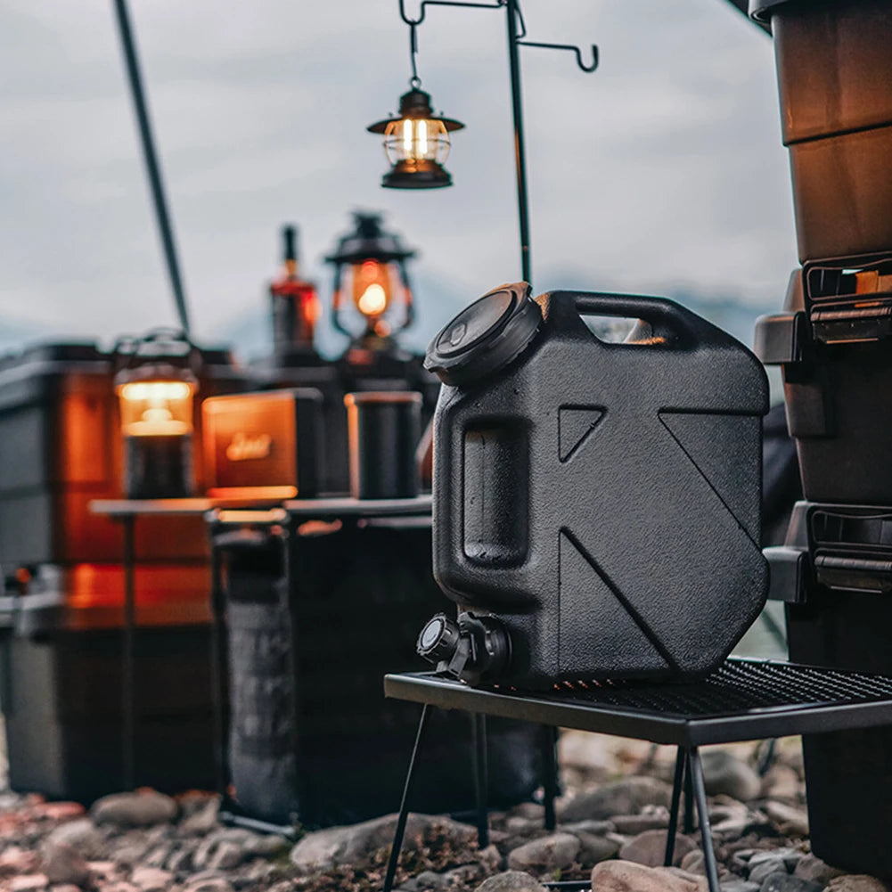 3-12L Water Bucket Large Capacity Portable Camp Water Container