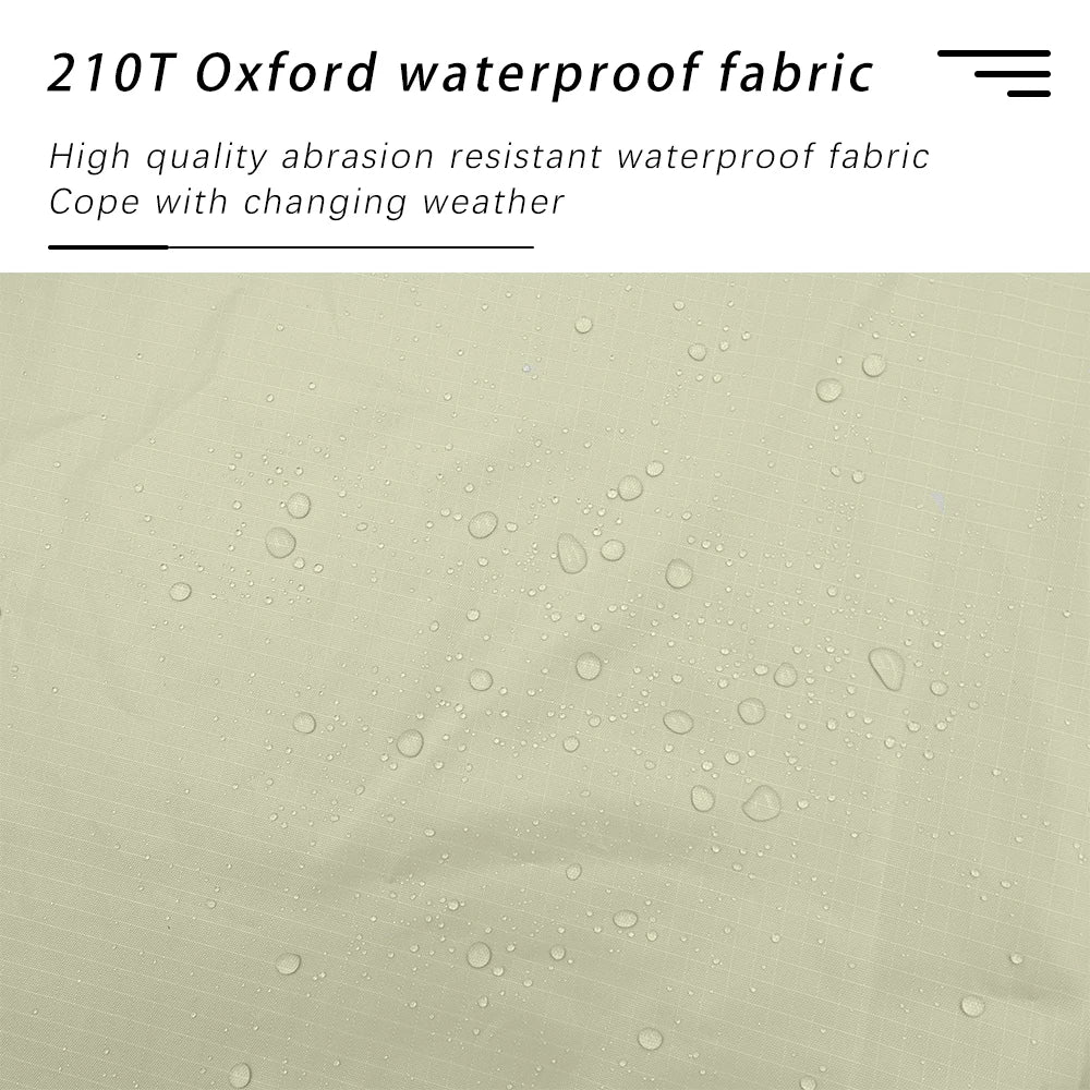 Black Coating Tarp Block 99% UV Ourdoor Camping Waterproof Sun Shelter