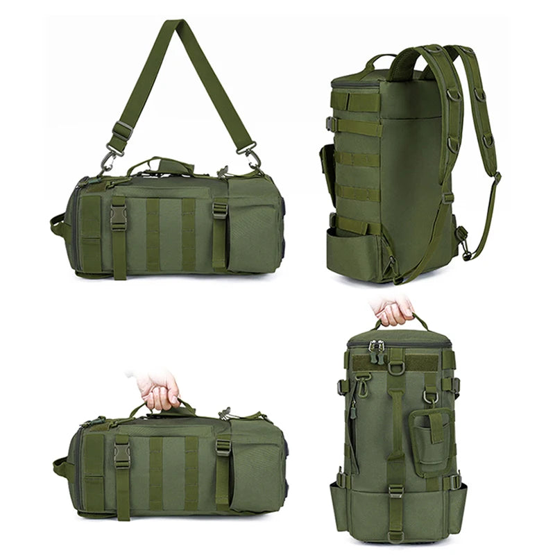 Tactical Outdoor Backpack | Waterproof MOLLE Camping Pack for Bushcraft & Travel
