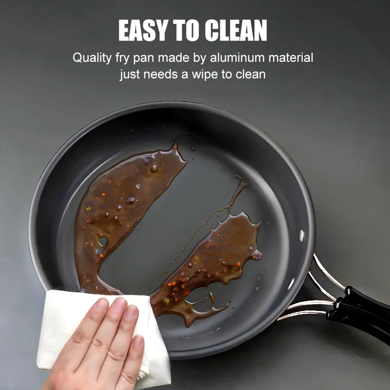 Camping Frying Pan – Lightweight Non-Stick Aluminium Cookware