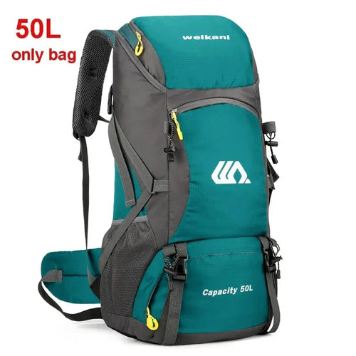 50L Waterproof Travel Backpack – Large Capacity Hiking & Camping Pack | Sold by Wild Living Company