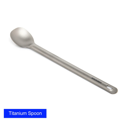 Widesea Camping Titanium Spork  Spoon Outdoor Lightweight Fork