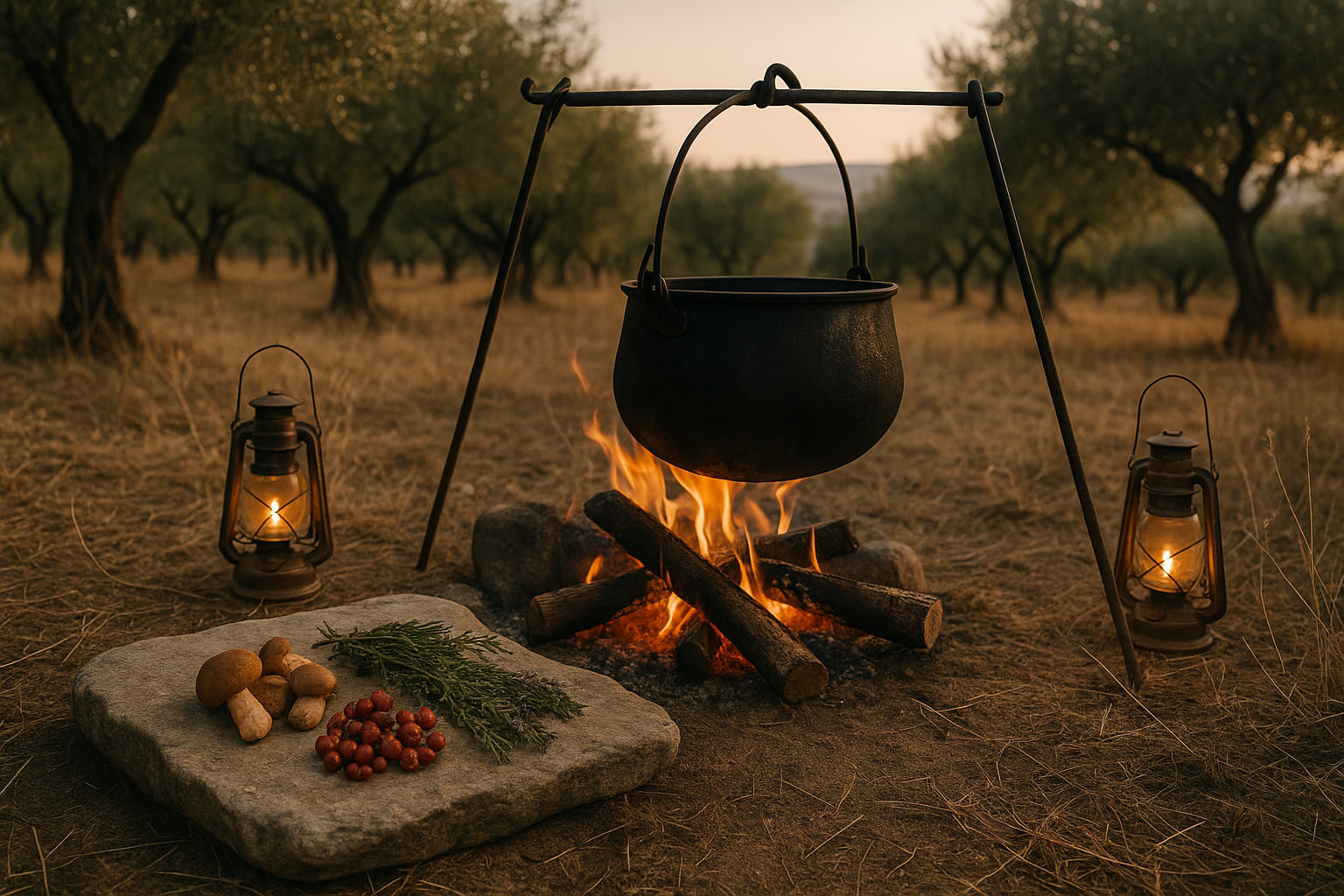 No Supermarket, No Problem: Foraging and Cooking in Nature