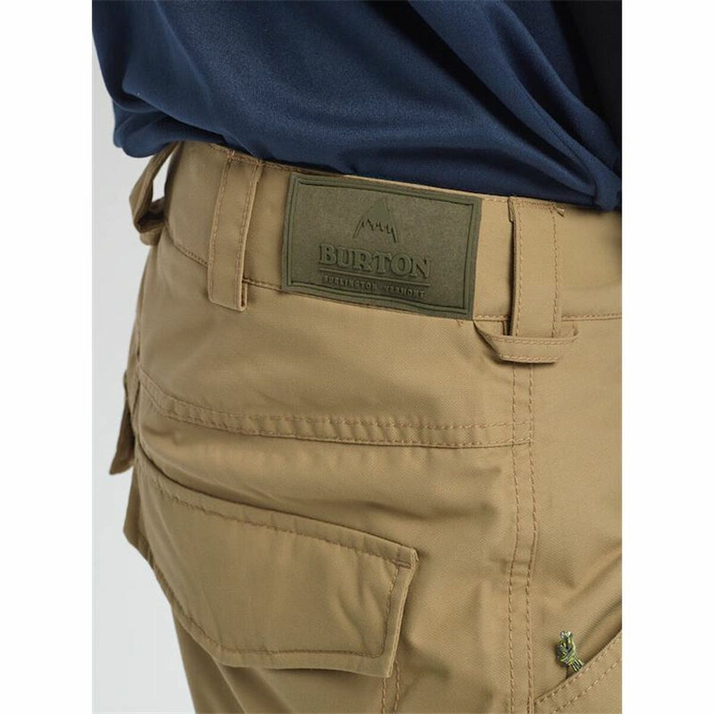Burton Covert Men’s Outdoor Trousers – Waterproof Hiking & Ski Pants (Beige)