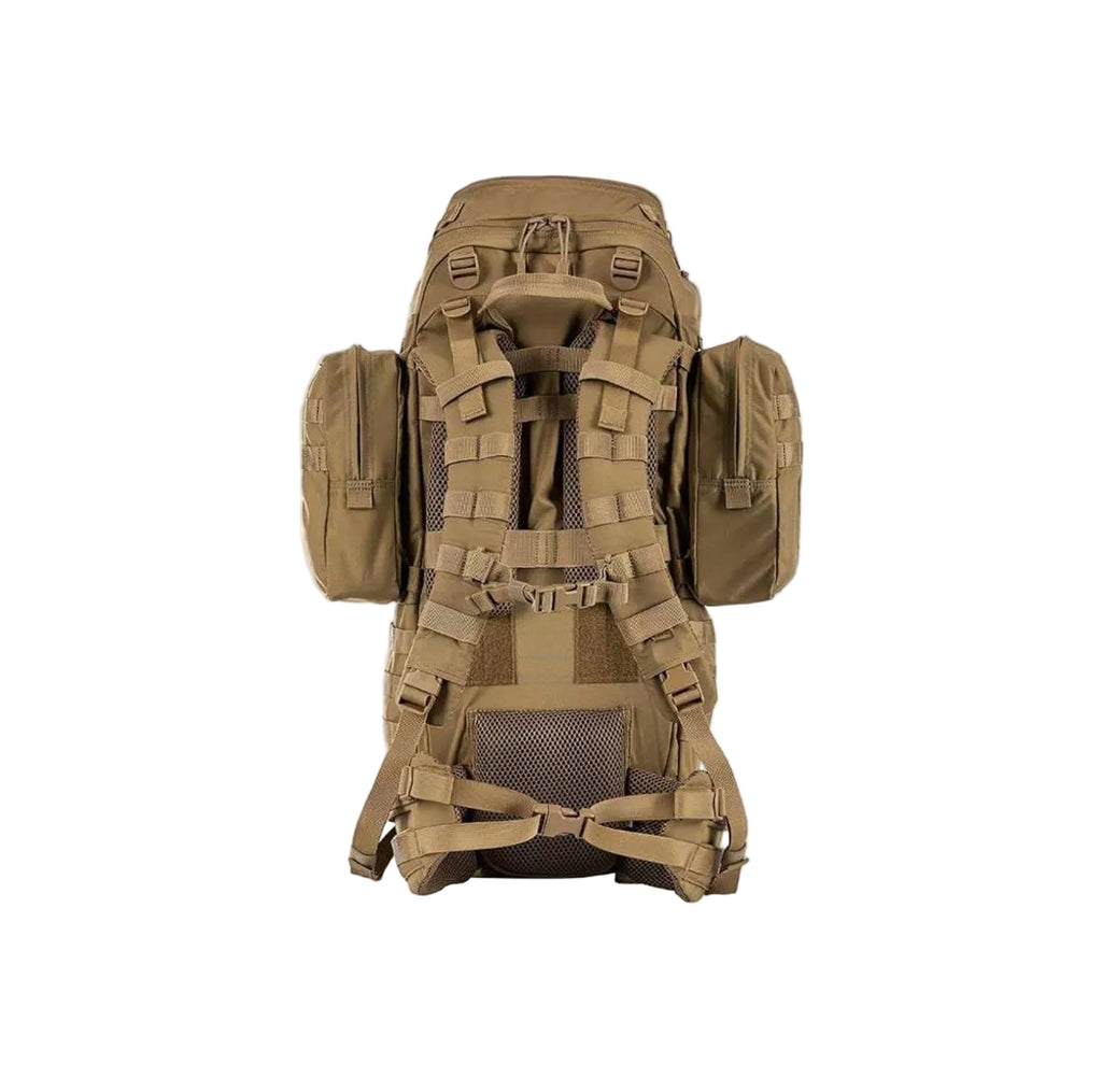 5.11 Rush 100 Tactical Backpack 60L – Modular Load Carry Pack (Coyote)