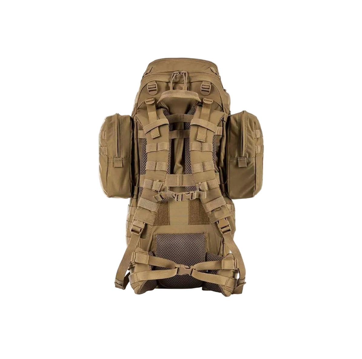 5.11 Rush 100 Tactical Backpack 60L – Modular Load Carry Pack (Coyote)