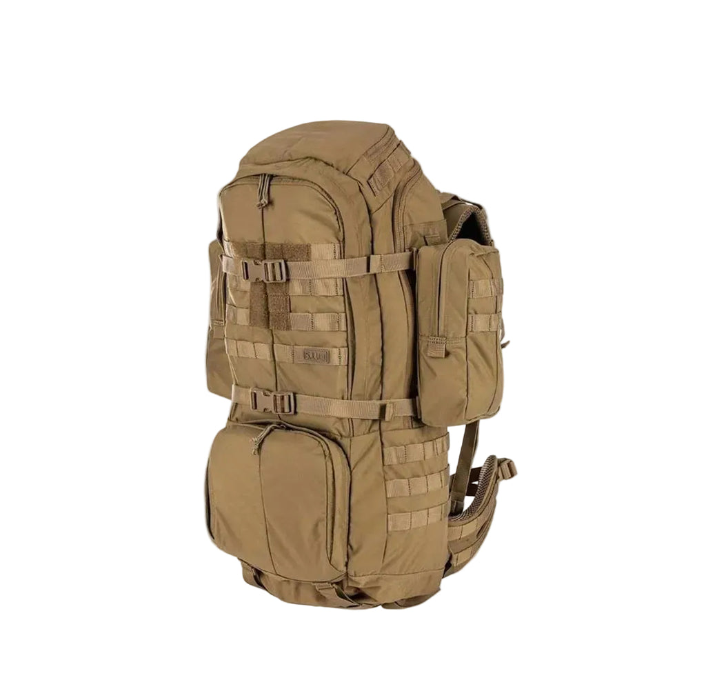 5.11 Rush 100 Tactical Backpack 60L – Modular Load Carry Pack (Coyote)