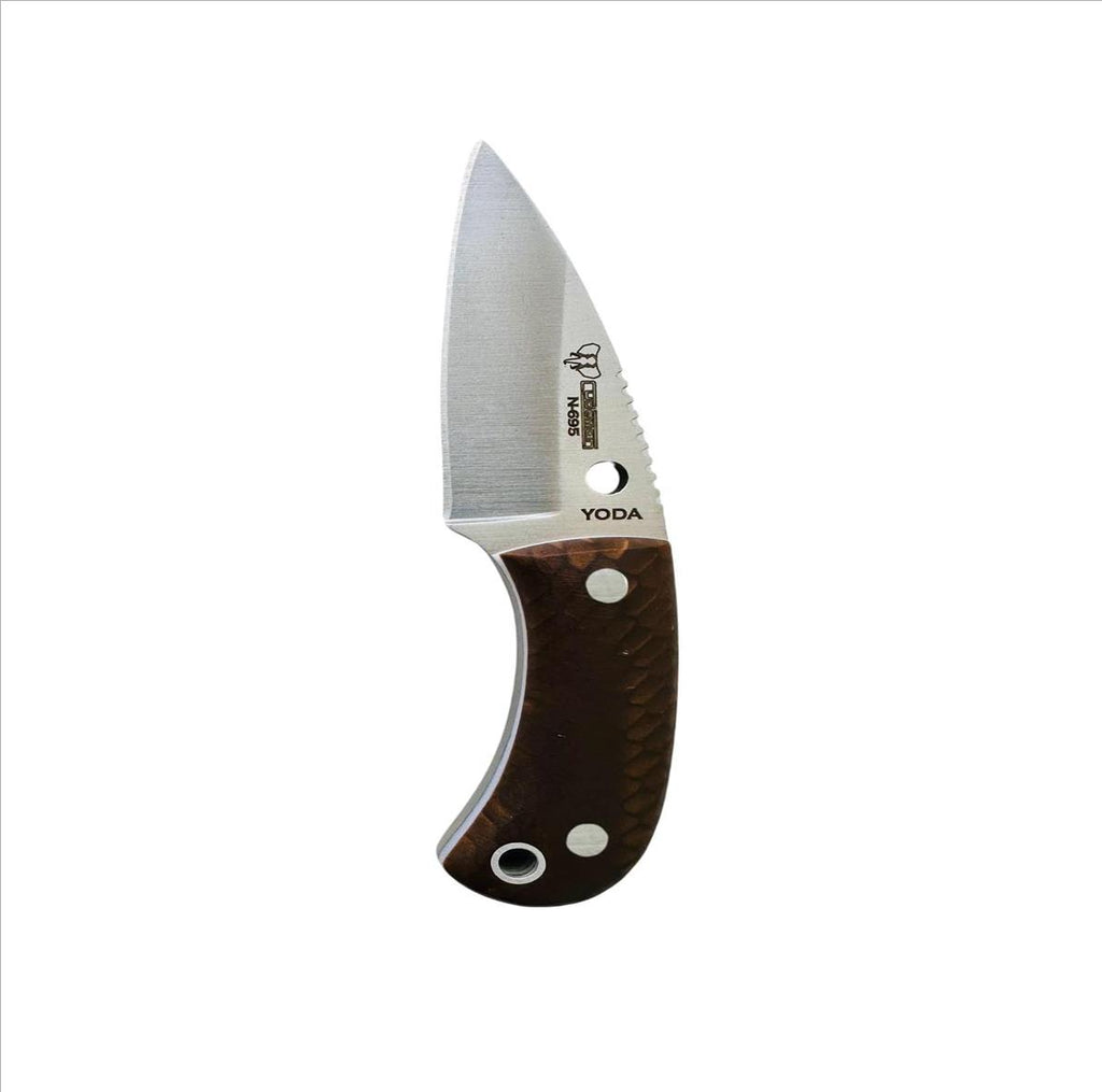 Cudeman Yoda 200-JM Compact Fixed Blade Knife – Made in Spain