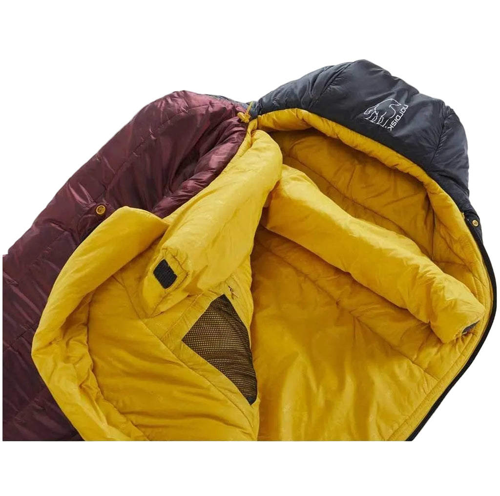 Nordisk Oscar -10° mummy sleeping bag packed in compression stuff sack