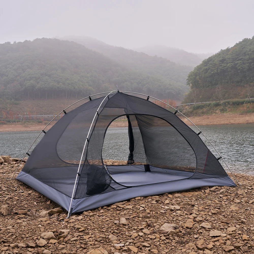 Lightweight Waterproof Dome Tent (2–4 Person) – Double Layer Hiking Shelter