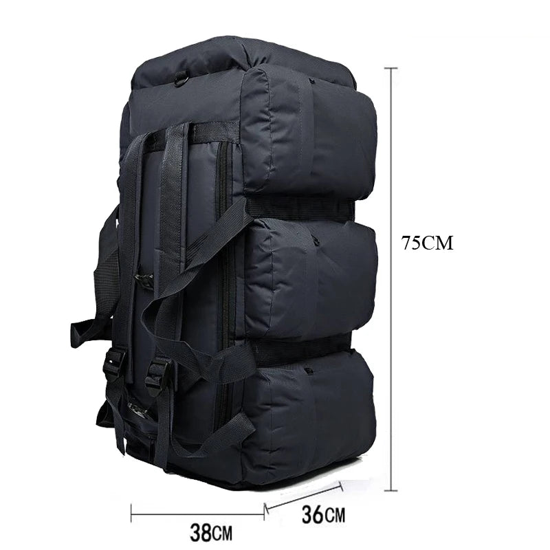 100L Expedition Backpack | Waterproof Heavy-Duty Pack for Wild Camping & Travel