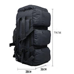 100L Expedition Backpack | Waterproof Heavy-Duty Pack for Wild Camping & Travel