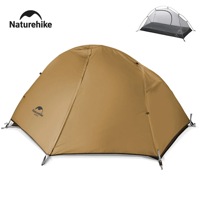 Naturehike 2025 Camping Tent Waterproof Ultralight Portable One Person