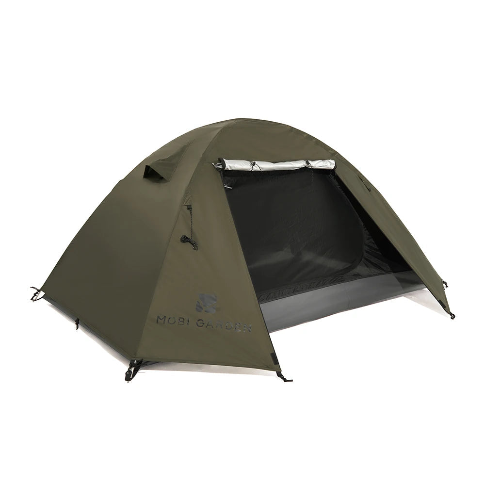 Lightweight Waterproof Dome Tent (2–4 Person) – Double Layer Hiking Shelter