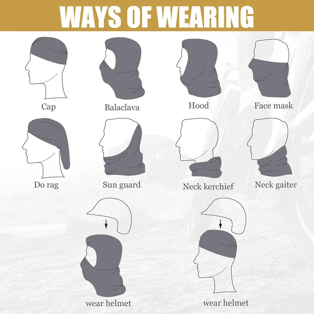 Thermal Winter Balaclava Cycling Full Face Mask Warm Outdoor Sports