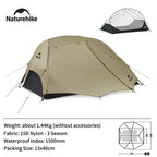 Naturehike 2025 Ultralight 2 Person Camping Tent | Waterproof 3-Season Shelter