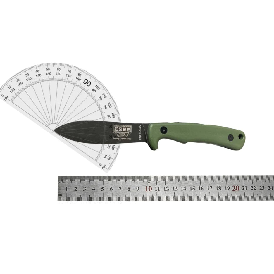 ESEE-5 Fixed Blade Knife – D2 Steel Blade with G10 Handle