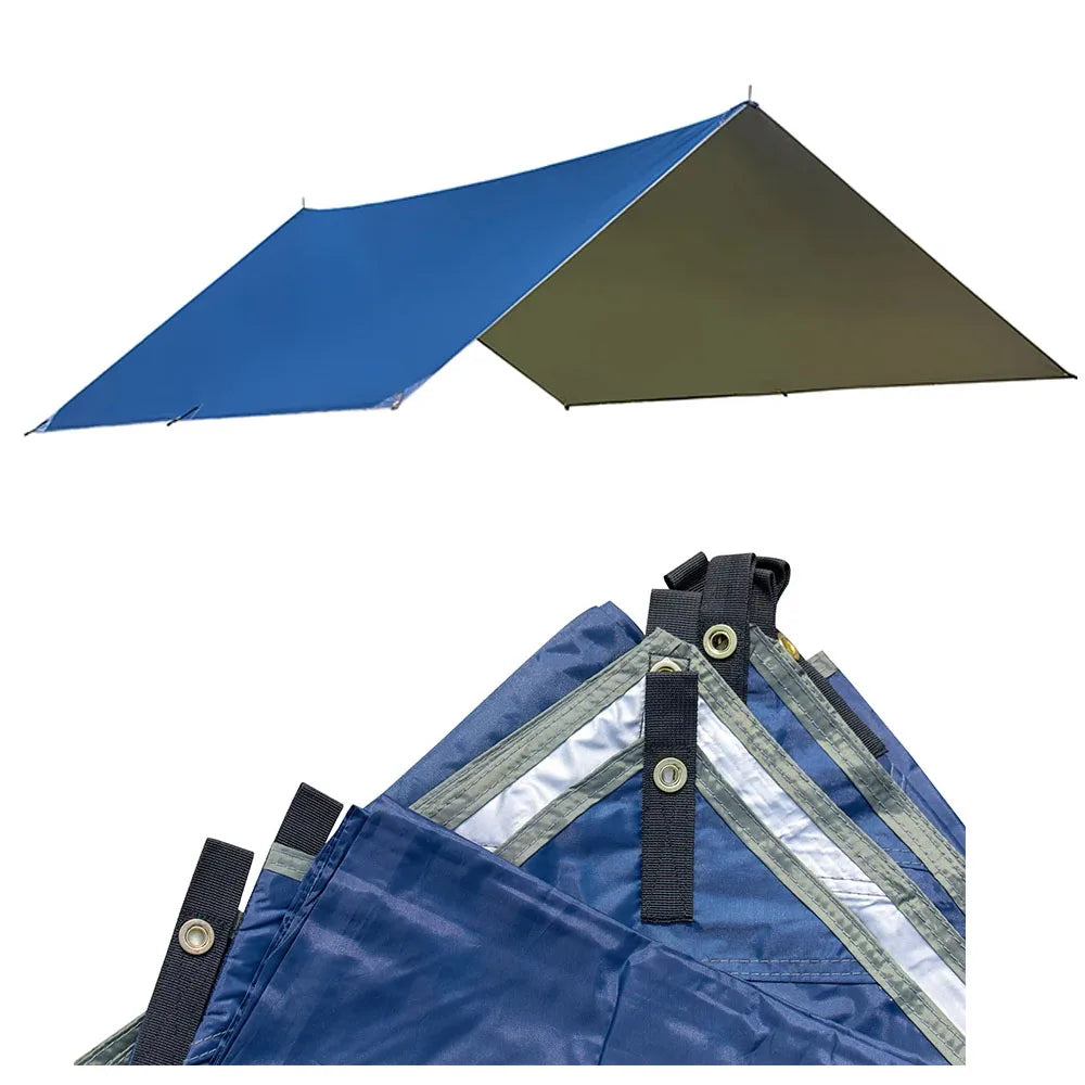 Waterproof Ultralight Sunshade Tarp | 3×4 m Camping Shelter & Garden Canopy