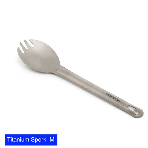 Widesea Camping Titanium Spork  Spoon Outdoor Lightweight Fork