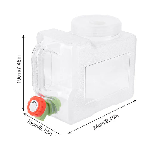 3-12L Water Bucket Large Capacity Portable Camp Water Bag with