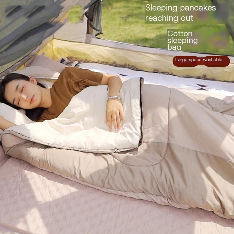 Outdoor Camping Sleeping Bag PS200 Cotton Ultralight Waterproof Winter