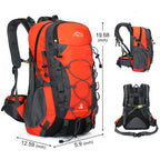 Hiking Storage Backpack Sturdy 40 liter Bag Travel Tactical Backpack