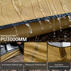 BISINNA Camping Tent 2 Persons Portable Waterproof Backpacking Tent