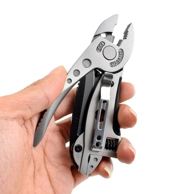 Multi-tool Survival Knife Multi Tool Set Purpose Adjustable Wrench