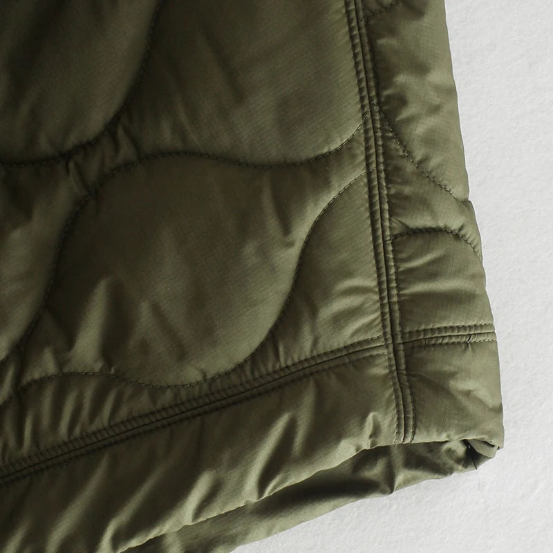 Cotton-padded Women Shawl Cape Coat Argyle Stand Collar Thickened