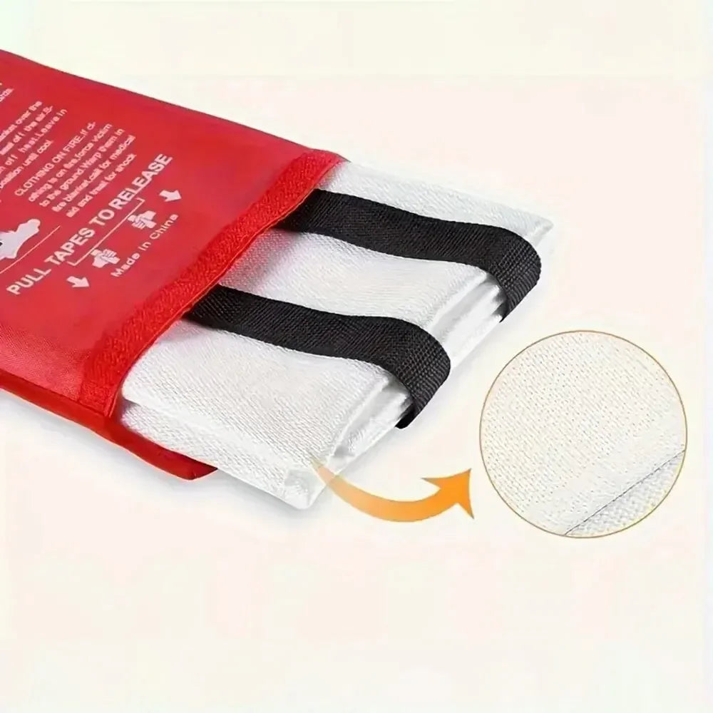 Fiberglass Fire Blanket – Emergency Heat & Flame Suppression Blanket