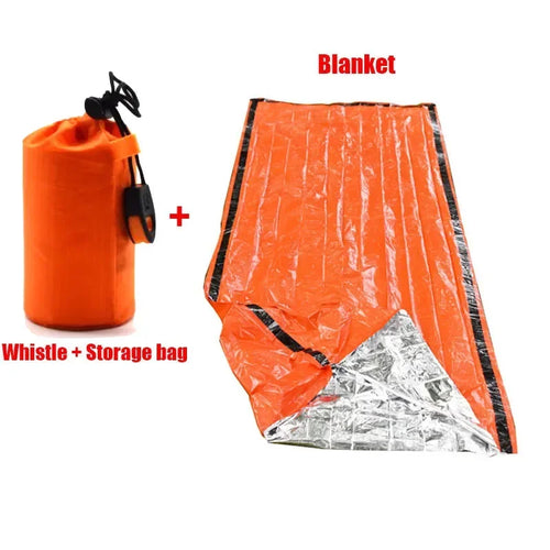 Emergency Waterproof Survival Sleeping Bag – Thermal Mylar Outdoor Shelter