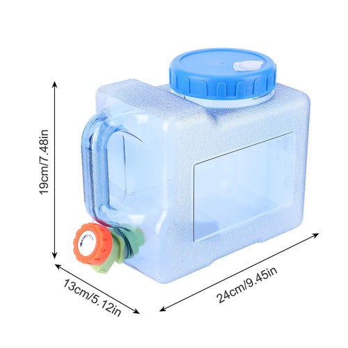 3-12L Water Bucket Large Capacity Portable Camp Water Bag with