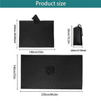 3-in-1 Military Rain Poncho – Waterproof Hooded Shelter & Ground Sheet