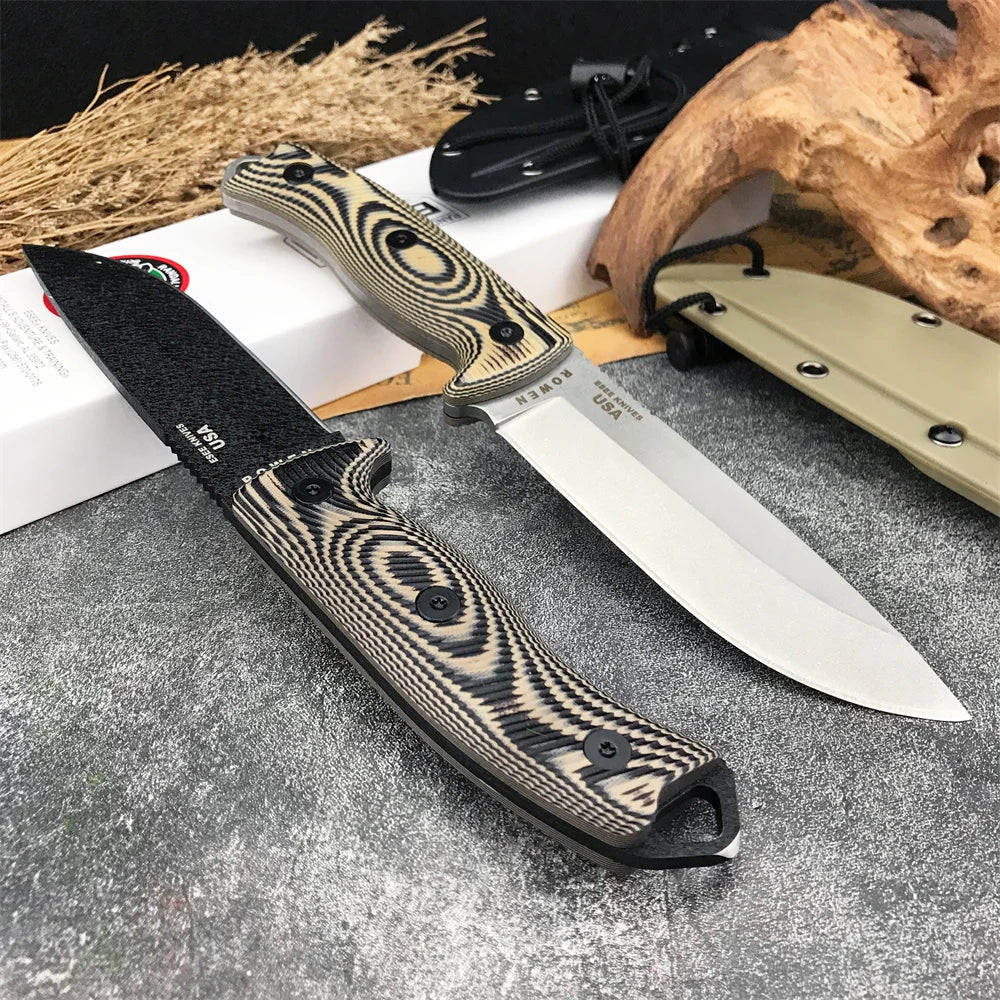 ESEE-5 Fixed Blade Knife – D2 Steel Blade with G10 Handle