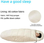 Outdoor Camping Sleeping Bag PS200 Cotton Ultralight Waterproof Winter
