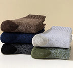 5 Pairs Merino Wool Socks For Men, Super Thick Hiking Socks Thermal