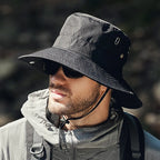 Men’s Outdoor Bucket Hat – Breathable Hiking & Fishing Sunshade Cap