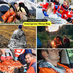 Emergency Waterproof Survival Sleeping Bag – Thermal Mylar Outdoor Shelter