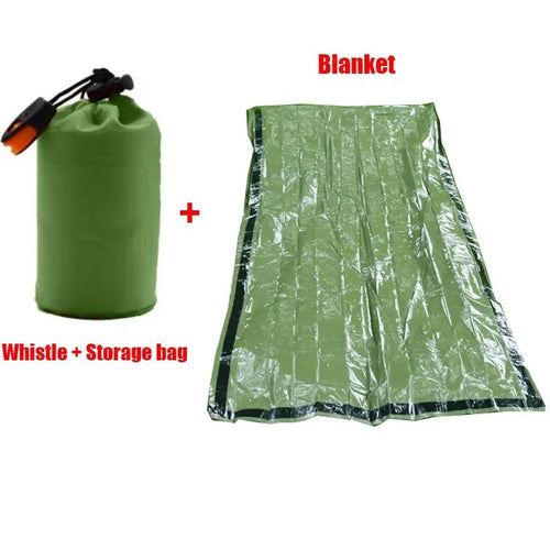 Emergency Waterproof Survival Sleeping Bag – Thermal Mylar Outdoor Shelter