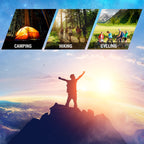 Yuedge Men's Wicking Cushion Padded Combed Cotton Crew Socks Sports