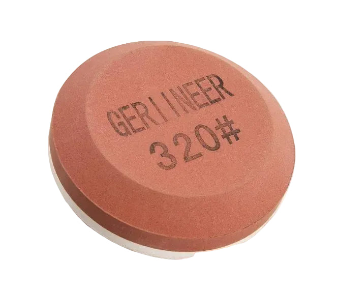 dual grit sharpening stone 320 500 for bushcraft camping and outdoor tools
