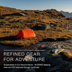 Exped Ultra 3R insulated trekking sleeping mat used during mountain camping