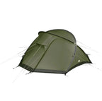 Fjallraven Abisko View 2 igloo tent in green freestanding 4 season shelter isolated on white background