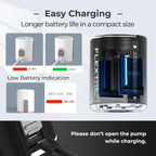 Flextail Tiny Pump 2.0 – USB Rechargeable Mini Air Pump, Lantern & Power Bank