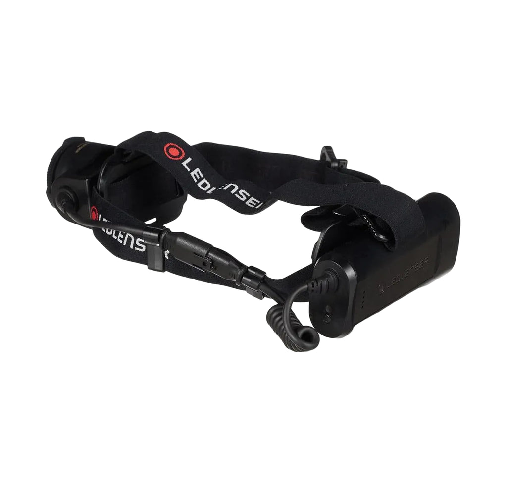 Ledlenser H15R Core adjustable focus lamp head side view

