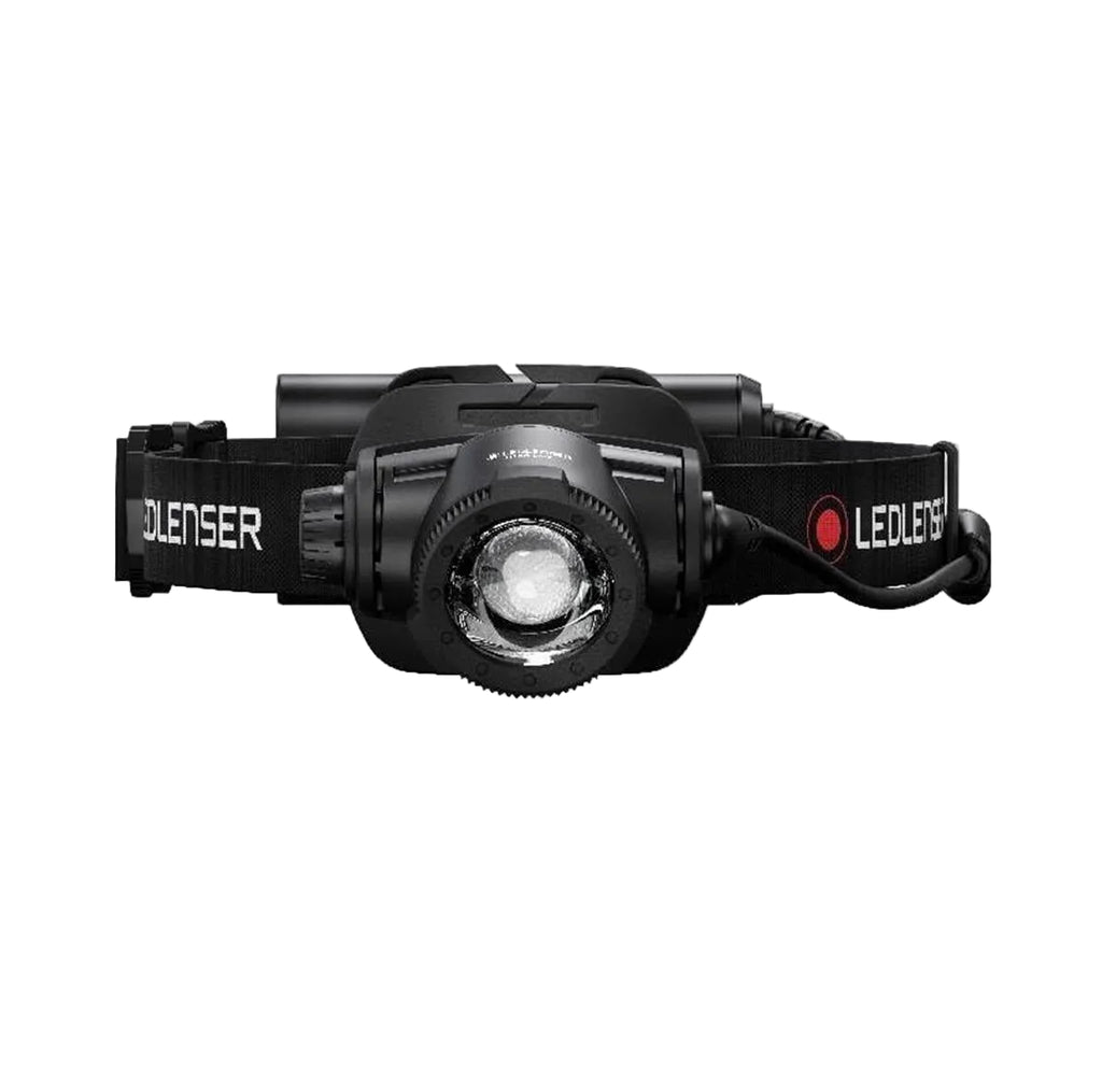 Ledlenser H15R Core headtorch complete kit contents including cable
